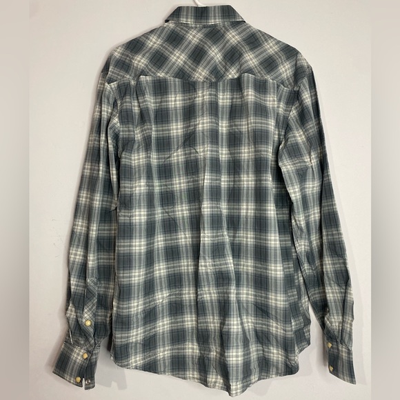 Basin + Range Men's Silver King Quick-Dry Plaid Shirt, M - Picture 2 of 5